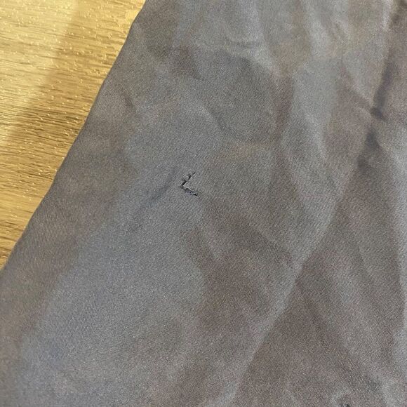 Ann Taylor Loft womens purple grey embellished neckline silk tank top size small - Picture 2 of 7